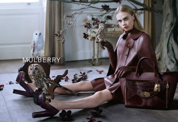 Mulberry AW 2013-Cara Delevigne 01